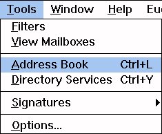 Address Book dal men Tools